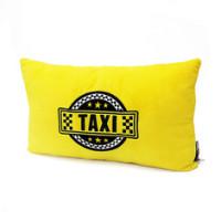 Подушка "Такси", желтый