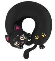 Подушка "Кот черный", 32 см