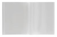 Обложки для тетрадей и дневников Silwerhof "Silwerhof", цвет: прозрачный, 210x345 мм, 10 штук, арт. 382163 (количество товаров в комплекте: 10)