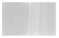 Обложки для тетрадей и дневников "Silwerhof", цвет: прозрачный, 210x345 мм, 10 штук, арт. 382164