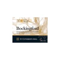 Бумага для акварели "Bockingford Rough", 180x130 мм, 300 г/м2, 12 листов