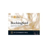 Бумага для акварели "Bockingford Rough", 260x180 мм, 300 г/м2, 12 листов