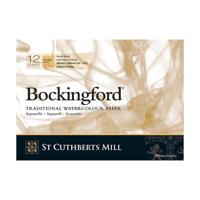 Бумага для акварели "Bockingford Rough", 360x260 мм, 300 г/м2, 12 листов