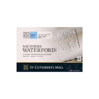 Бумага для акварели "Saunders Waterford CP White", 260x180 мм, 300 г/м2, 20 листов