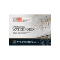 Бумага для акварели "Saunders Waterford HP High White", 310x230 мм, 300 г/м2, 20 листов