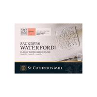 Бумага для акварели "Saunders Waterford HP White", 310x230 мм, 300 г/м2, 20 листов