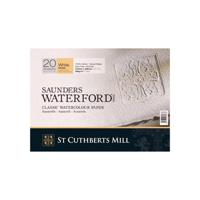 Бумага для акварели "Saunders Waterford Rough White", 310x230 мм, 300 г/м2, 20 листов