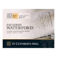 Бумага для акварели "Saunders Waterford Rough White", 410x310 мм, 300 г/м2, 20 листов