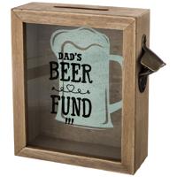 Копилка для пробок "Фонд папиного пива"