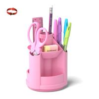 Набор настольный на вращающейся подставке "Mini Desk. Pastel", розовый