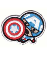 Наклейка-патч для одежды PrioritY "Капитан Америка каваи – 1"