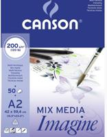 Альбом для графики "Canson Imagine", 42x59,4 см, 50 листов, 200 г/м2
