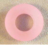 Украшение "кольцо", диаметр 14 мм, розовый