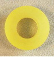 Украшение "кольцо", диаметр 14 мм, желтый