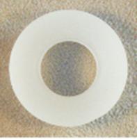 Украшение "кольцо", диаметр 14 мм, белый