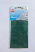 Заплатка термоклеевая, 100% хлопок, 30x10 см, зеленый