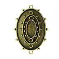 Набор заготовок для украшений "Ovals One. Овалы 1", бронза, арт. MB1-001