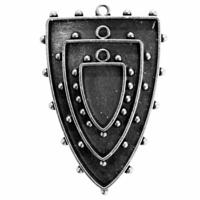 Набор заготовок для украшений "Shields One. Щиты 1", серебро, арт. MB1-006S