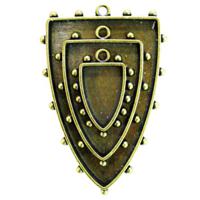 Набор заготовок для украшений "Shields One. Щиты 1", бронза, арт. MB1-006
