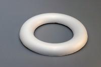 Венок плоский пенопластовый, диаметр 22 см