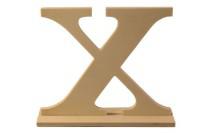 Деревянная буква "X", 15,5x4x15 см
