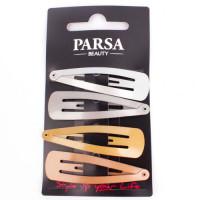 Заколки клик-клак для волос Parsa Beauty 23135 (4 штуки)