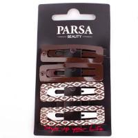 Заколки клик-клак для волос Parsa Beauty 64367 (4 штуки)