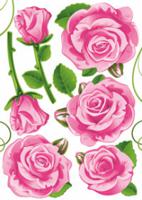 Декоративные наклейки "Розы"