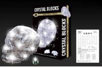 Конструктор пластиковый 3D пазл "Череп", 50 деталей (свет)