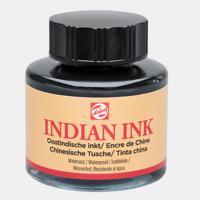 Чернила чертёжно-рисовальные "Talens Indian Ink", 30 мл, цвет: черный