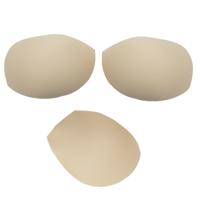 Чашечки без уступа с равномерным наполнением, размер 36, 10 пар, цвет бежевый (арт. 3810N)