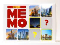 Игра настольная МЕМО "Москва" (50 карточек)