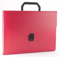 Портфель "Бюрократ", цвет: красный, A4, 6 отделений, арт. -BPP6RED