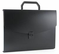 Портфель "Бюрократ", цвет: черный, A4, 13 отделений, арт. -BPP13BLCK
