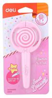 Ножницы детские "Deli. Lollipop", цвет: в ассортименте, 134 мм, арт. E6069