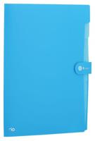 Папка-портфель "Deli. Rio", цвет: в ассортименте, A4, 8 отделений, 0,6 мм, арт. EB40102