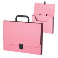 Портфель пластиковый "Matt Pastel", FC, розовый, (в пакете)