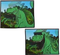 Термоаппликации 3D (интерактивные) "Динозавр", 12х10 см, 5 штук, арт. TBY. (количество товаров в комплекте: 5)