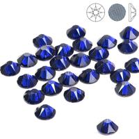 Стразы термоклеевые "Xirius 8+8", ss16, цвет: Sapphire, 4 мм, 100 штук
