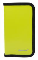 Пенал "Silwerhof. Neon", цвет: желтый, 190х110х28 мм, 1 отделение, арт. 850956