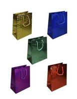 Пакет подарочный повышенной прочности, с 3D эффектом "Голография", 18х21х8,5 см