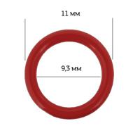 Кольца для бюстгальтера, 9,3 мм, цвет: 101 темно-красный, 50 штук (количество товаров в комплекте: 50)