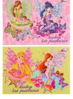 Альбом для рисования "Winx Club", 20 листов, А4