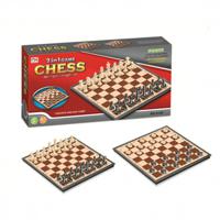 Игра настольная 2 в 1 "Шахматы, шашки", арт. 3135