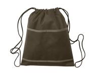 Рюкзак для обуви и вещей, 30х25x16 см, цвет коричневый (арт. П-13-4)