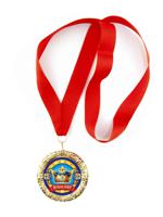 Медаль металлическая "Юбиляр"