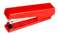 Степлер со встроенным антистеплером Kw-Trio, N10, сшивает до 10 листов, цвет: красный, арт. 5280RED