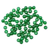 Бусины стеклянные "Candy", 6 мм, цвет: 26 зеленый, 65 штук, арт. 4AR350