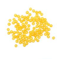 Бусины стеклянные "Candy", 4 мм, цвет: 29 желтый, 100 штук, арт. 4AR349