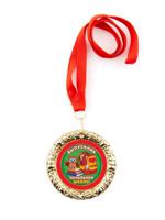 Медаль металлическая "Выпускник начальной школы", 70 мм